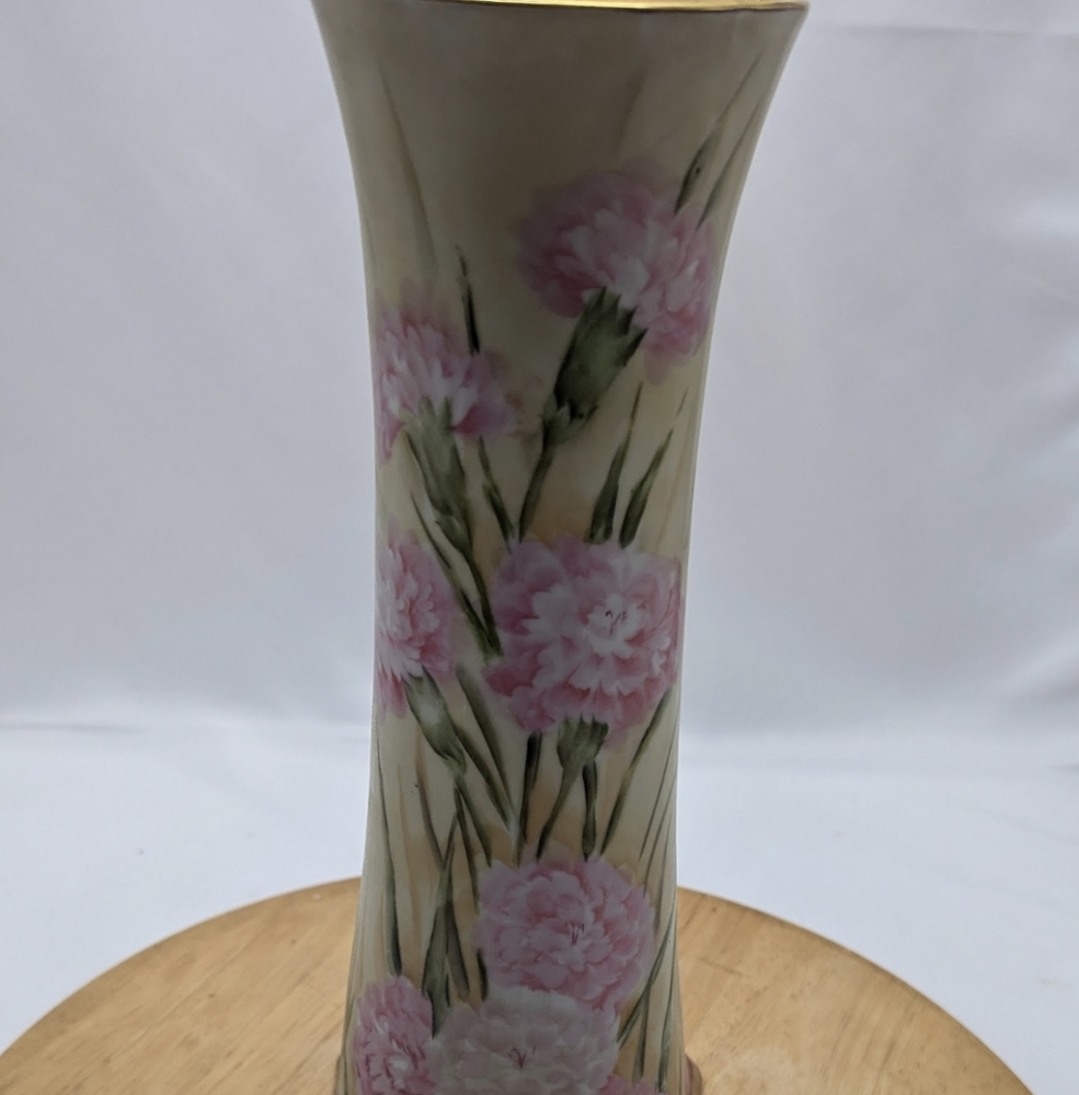 Bohemian Style Square Bottomn Vase 11.5"